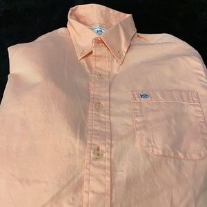Southern Tide pink long sleeve dress shirt.